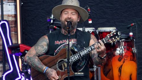 The Zac Brown Band entertained a large Truist Park crowd on Friday, June 17, 2022, on their Out in the Middle tour. (Photo: Robb Cohen for The Atlanta Journal-Constitution)