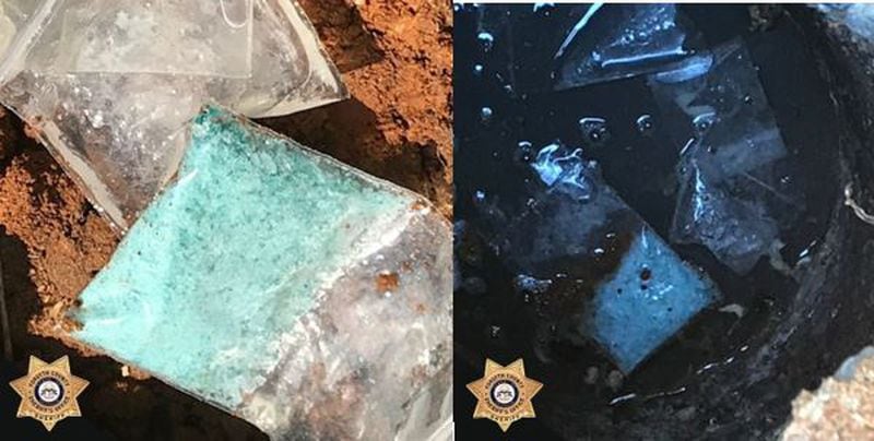 Forsyth County deputies called a septic tank company to retrieve methamphetamine after a man allegedly flushed it down a toilet.