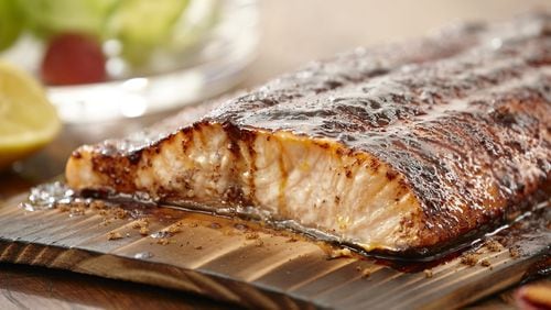 Celebrate Labor Day with Cedar Plank Salmon. Contributed by McCormick & Co.