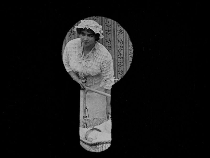 A still from “Suspense,”a 10-minute thriller directed by Lois Weber. Contributed by Kino Lorber