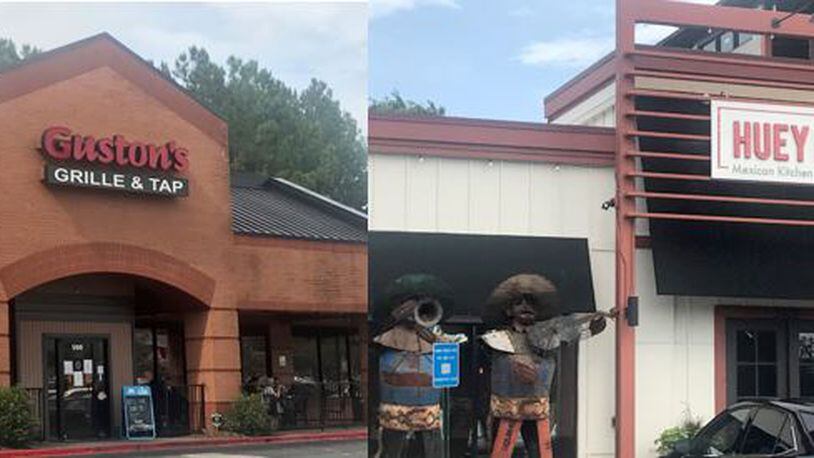 Police in Cobb County believe the same man is responsible for multiple burglaries at businesses. Guston's and Huey Luey's, about 100 yards apart, were both hit in February 2021.