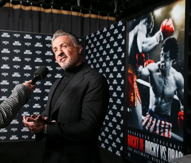 "Rocky" film star Sylvester Stallone is accused of using offensive and abusive remarks on the set of the Paramount+ series "Tulsa King." (Steven M. Falk/The Philadelphia Inquirer/TNS)