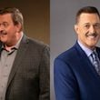 Billy Gardell in 2019 and Billy Gardell in 2024 three years after bariatric surgery. CBS