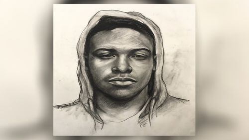 Police released this sketch of the man they are seeking in connection with the robbery of an Atlanta councilman and council candidate.