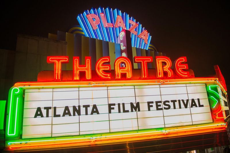 Many of the events and screenings for the 41st annual Atlanta Film Festival take place at the historic Plaza Theatre on Ponce de Leon from March 24 to April 2. CONTRIBUTED BY ATLANTA FILM FESTIVAL