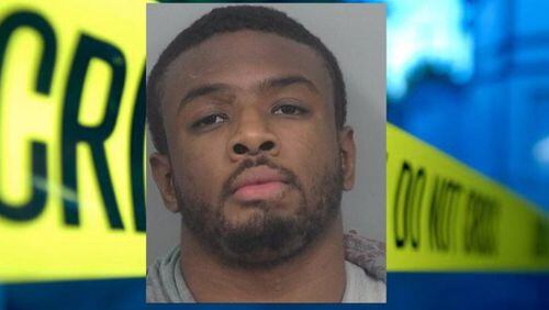 Alleged bank robber Eric Rivers, 24, faces two counts of robbery, according to jail records. He was caught after doing an interview with a TV news crew.