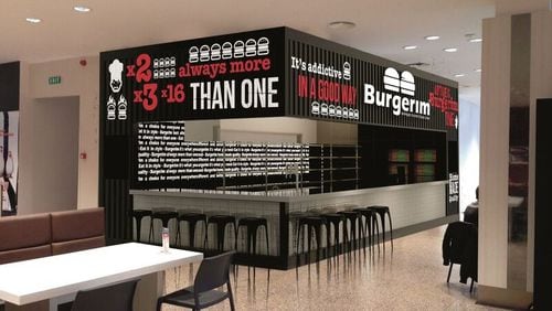 A Burgerim location. (Photo courtesy of Keller Williams)