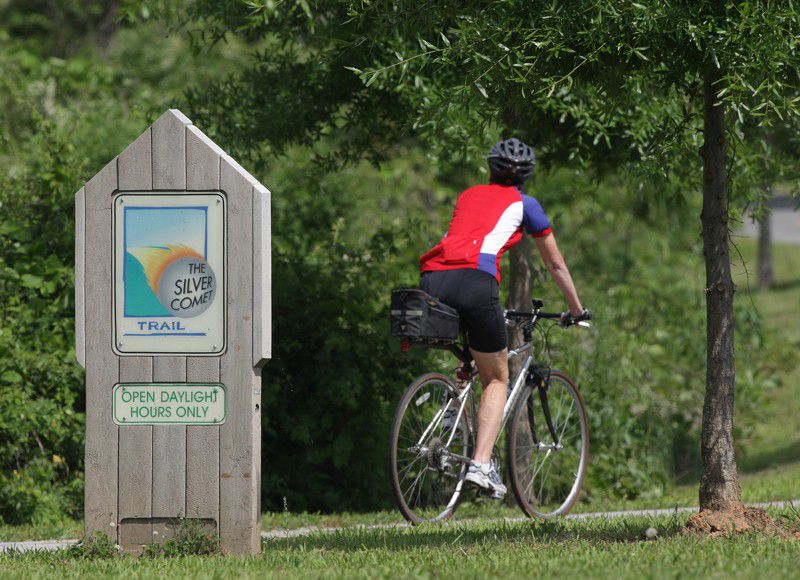A new downtown trailhead for the Silver Comet Trail is one of about 125 projects approved Oct. 16 by the Powder Springs City Council as a part of its 2017-37 Comprehensive Plan. AJC file photo