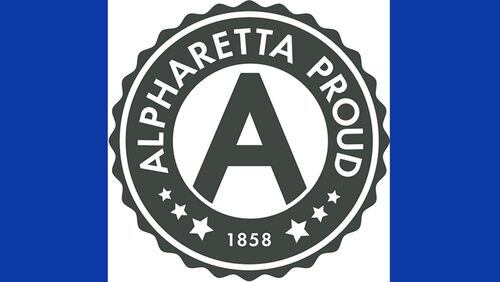 Alpharetta has created a logo for its “Alpharetta Proud” campaign. CITY OF ALPHARETTA