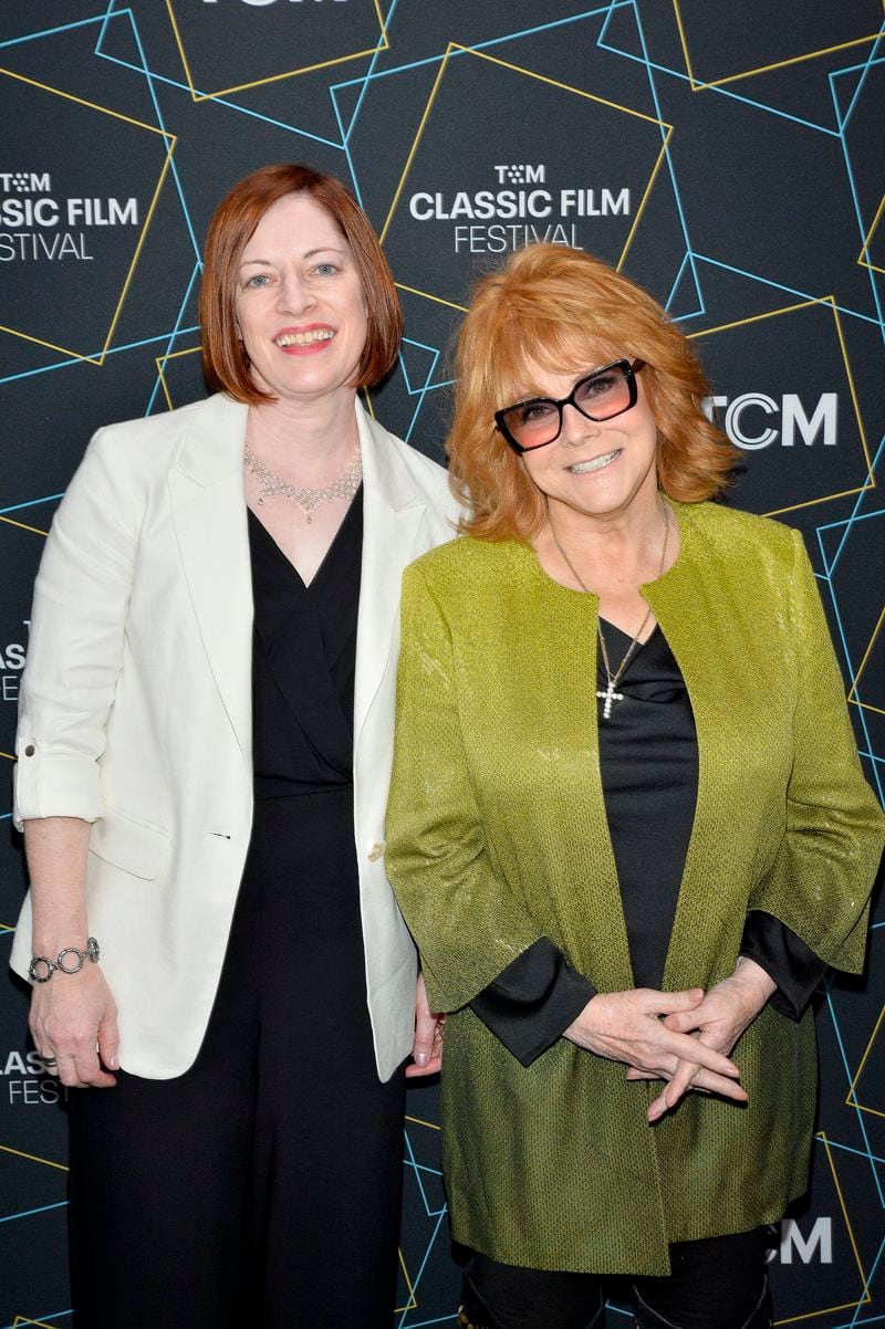 Genevieve McGillicuddy (left) and Ann-Margret at a screening for “Bye Bye Birdie” during the 2023 TCM Classic Film Festival.