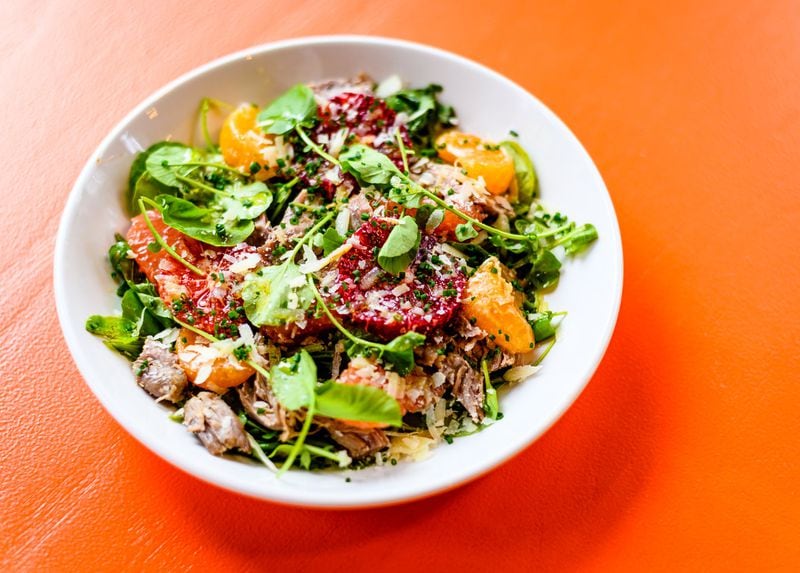 There are plenty of reasons to love Field Day’s duck and citrus salad, including flavors that bounce off one another. CONTRIBUTED BY HENRI HOLLIS