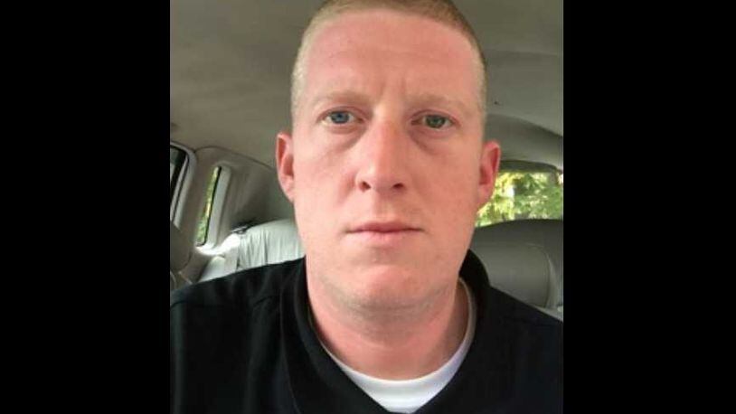 This is a picture of Trevor Coke from his Georgia Peace Officer Standards and Training Council file.