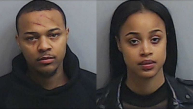 Shad Moss, also known as Bow Wow, and Leslie Holden. (Photos: Fulton County Sheriff’s Office)