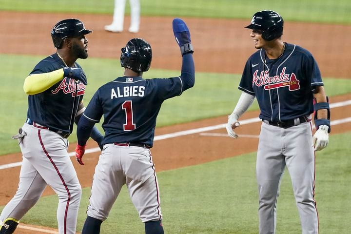 Marcell Ozuna highlights Braves win marred by injuries