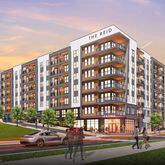 This is a rendering of The Reid, an upcoming apartment development in Reynoldstown.