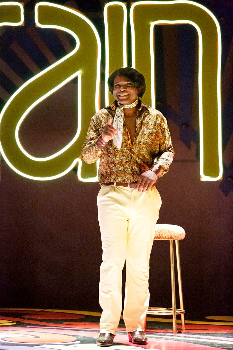 Still of Darius McCrary as James Brown from BET's "American Soul" episode 205. (Photo: Nathan Bolster/BET)