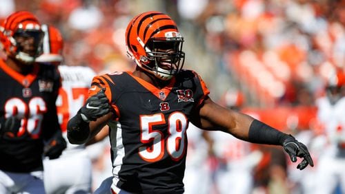 Carl Lawson, a graduate of Milton High School, is making a big impact with the Cincinnati Bengals as a rookie and is nearing the team's rookie sack record.