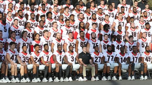 The Georgia Bulldogs are back on the practice field and preparing for the 2018 season - without many key players from last year's team.