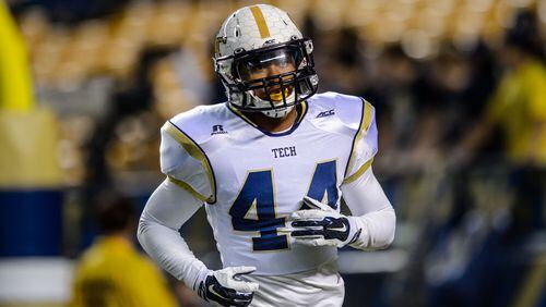 Georgia Tech safety Shaun Kagawa flew to Hawaii and back over a six-day span in order to spend time with his family. (Danny Karnik/GT Athletics)