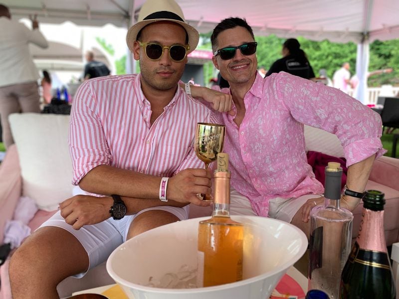 Attendees enjoy a day in the park with wine at Celebrate Rose in Atlanta 2019. Courtesy of The Spears Group