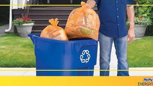 For Cobb residents, a new plastics recycling program will transform hard-to-recycle plastics into alternative energy resources through the Hefty EnergyBag program. Courtesy of Cobb County
