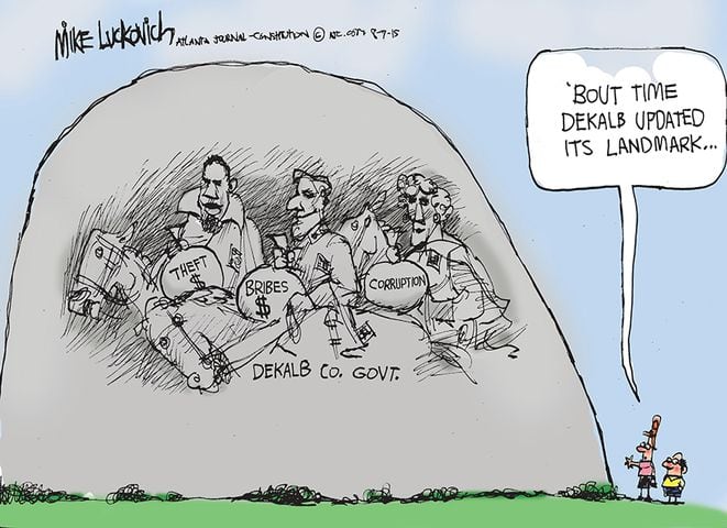 Mike Luckovich: Monument men