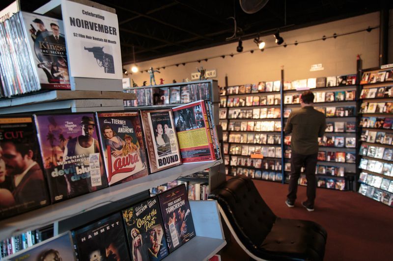 Videodrome boasts 23,000 DVDs and 2,000 Blu-ray discs for rent. Many of its films are not available via streaming. CONTRIBUTED BY STEVE SCHAEFER