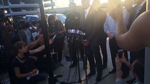 Florida Governor Rick Scott addresses the Ft. Lauderdale International Airport shooting