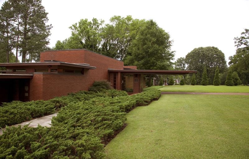 The Rosenbaum House in Florence is the only structure in Alabama designed by Frank Lloyd Wright. Contributed by Carol M. Highsmith