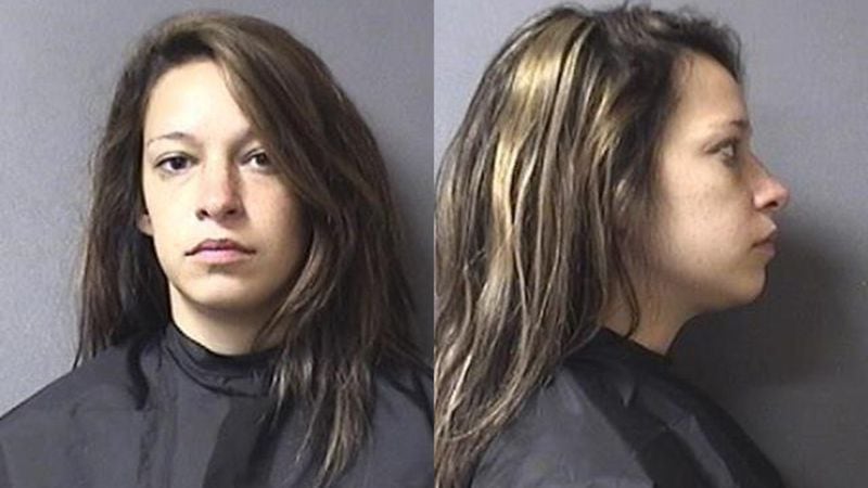 Jennifer Kay Ost, 27, of Milroy, Indiana, is facing a child neglect charge after police said she left her young son inside a hot car while she met with the Department of Child Services.