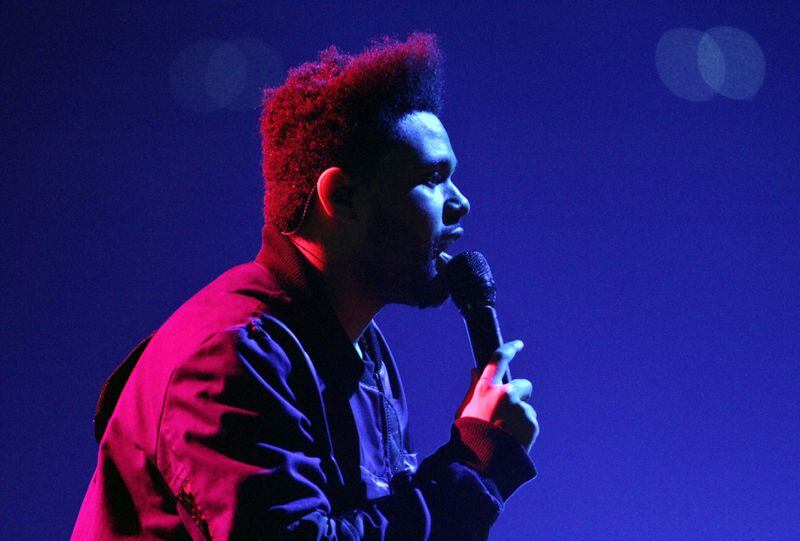  The Weeknd is a commanding presence onstage. Photo: Robb Cohen Photography & Video