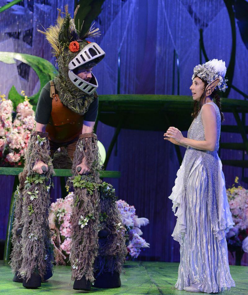 The Alliance’s “A Midsummer Night’s Dream” features Joe Knezevich and Courtney Patterson. CONTRIBUTED BY GREG MOONEY
