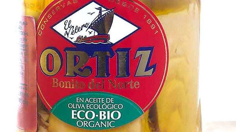 Ortiz white meat tuna is a Spanish delicacy that comes packed in organic olive oil.