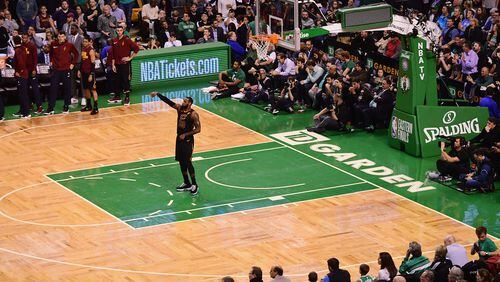 LeBron James wasn't really all by himself against Boston in the Eastern Conference Finals - it just seemed that way.  (Adam Glanzman/Getty Images)