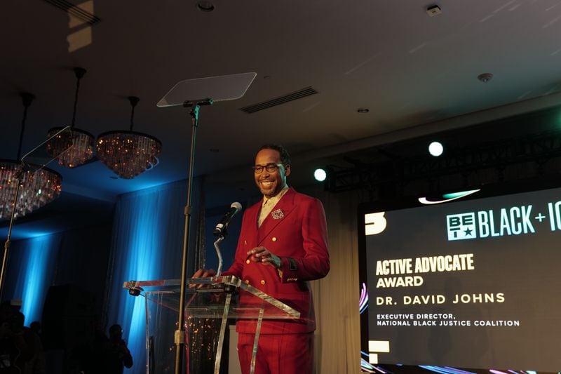 National Black Justice Coalition's newly promoted CEO and former President Obama appointee David Johns was honored as Black and Iconic's Active Advocate Award recipient.