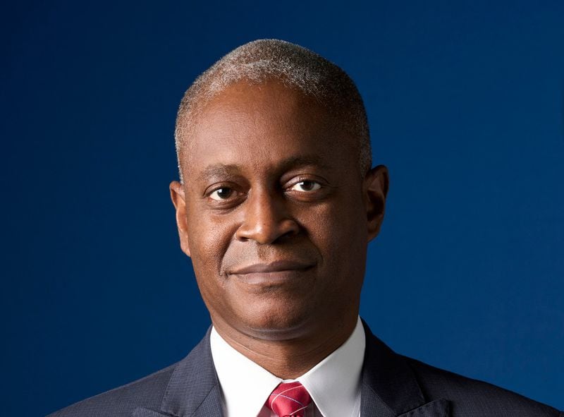 Raphael Bostic, president of the Federal Reserve Bank of Atlanta. Bostic has disclosed that funds were traded in his portfolio in violation of a Fed prohibition last year. The mistake was unintentional, he said.