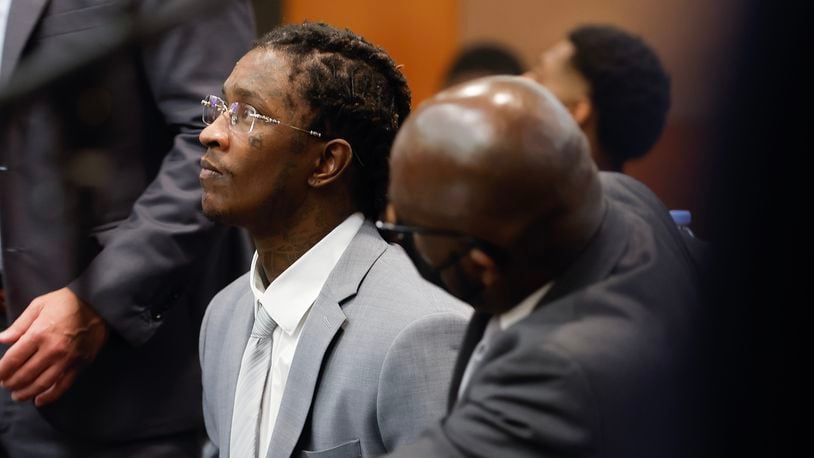 Rapper Young Thug, whose real name is Jeffery Williams, is accused of being the leader of a southwest Atlanta gang. (Natrice Miller/natrice.miller@ajc.com)