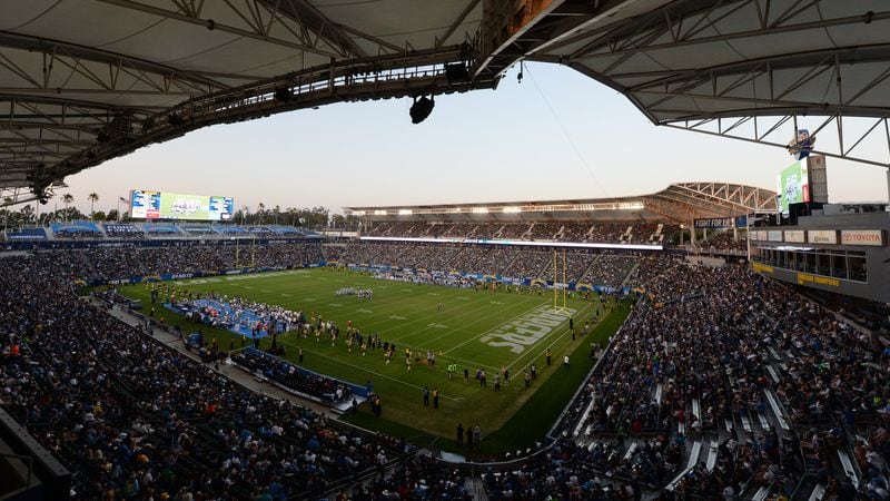 In their first season away from San Diego, the Chargers will call the StubHub Center in Carson, Calif., home.