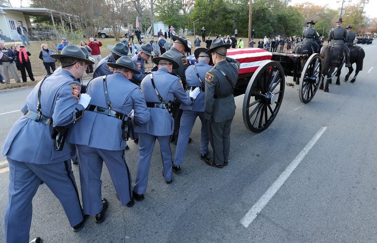 Funeral for slain Americus police officer Nicholas Ryan Smarr