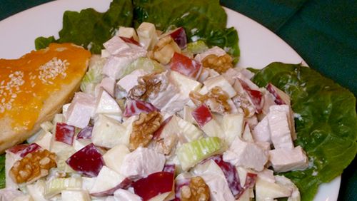 This updated version of the classic Waldorf Astoria salad still has the pleasing combination of textures and flavors that has made the salad a classic. (Linda Gassenheimer/TNS)