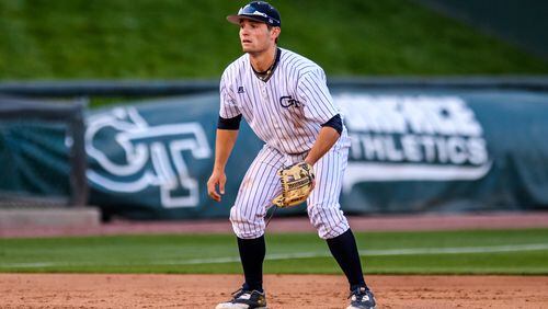 Georgia Tech third baseman Trevor Craport was selected in the 11th round of the major league draft by the Baltimore Orioles. (Danny Karnik/GT Athletics)