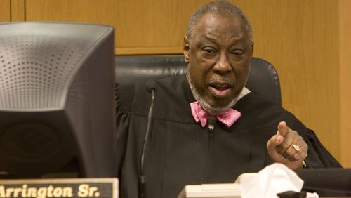 Atlanta City Hall named its chambers after retired Fulton County Judge Marvin S. Arrington Sr.
