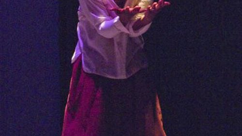 Neal A. Ghant as Macbeth in Georgia Shakespeare’s 2012 production of "Macbeth, " which continues through Oct. 28.