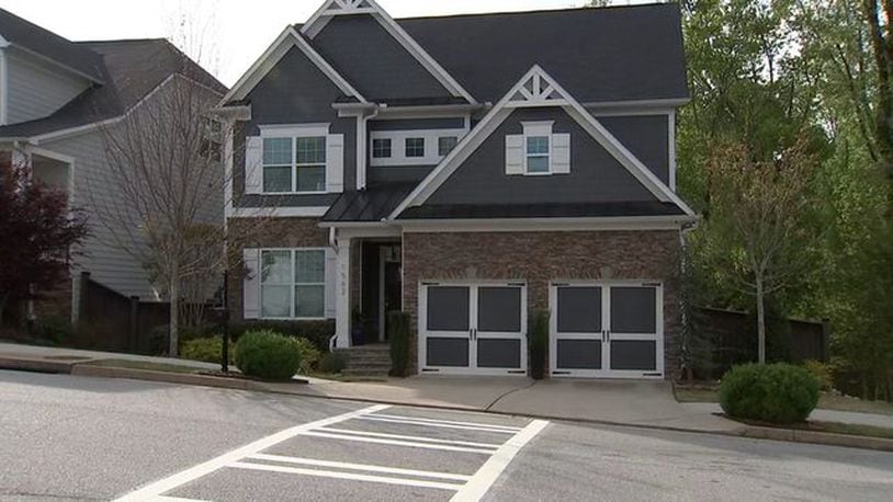 An Atlanta man was shocked when he came home to find a new crosswalk leading directly into his driveway.