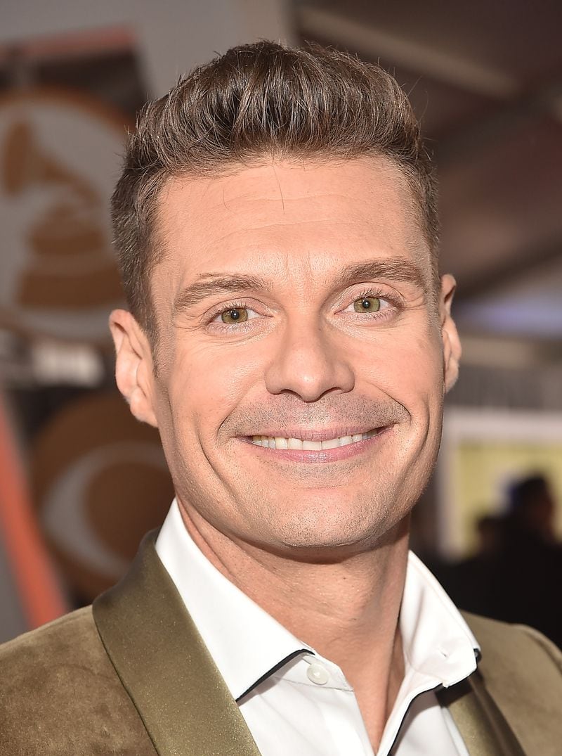  LOS ANGELES, CA - FEBRUARY 12: Radio personality Ryan Seacrest attends The 59th GRAMMY Awards at STAPLES Center on February 12, 2017 in Los Angeles, California. (Photo by Alberto E. Rodriguez/Getty Images for NARAS)