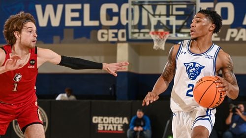 Justin Roberts finished with 13 points and five assists for Georgia State. Todd Drexler / SE Sports Media