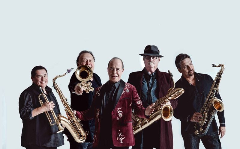 The Tower of Power horn section, anchored by leader Emilio Castillo, became almost as famous as the band itself, guesting with artists from Al Kooper to the Brothers Johnson. They are (from left) Adolfo Acosta, Sal Cracchiolo, Emilio Castillo, Stephen “Doc” Kupka and Tom E. Politzer. CONTRIBUTED BY ANNA WEBBER