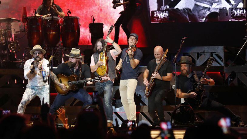 The Zac Brown Band packed SunTrust Park on June 30, 2018, for their first-ever hometown headlining stadium concert. Photo: Robb Cohen Photography & Video/ www.RobbsPhotos.com