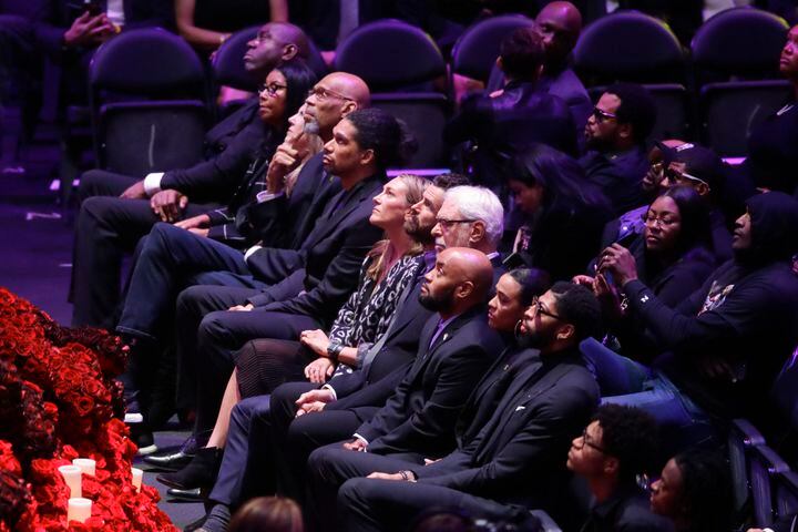 Moments from Kobe and Gianna Bryant’s memorial in Los Angeles