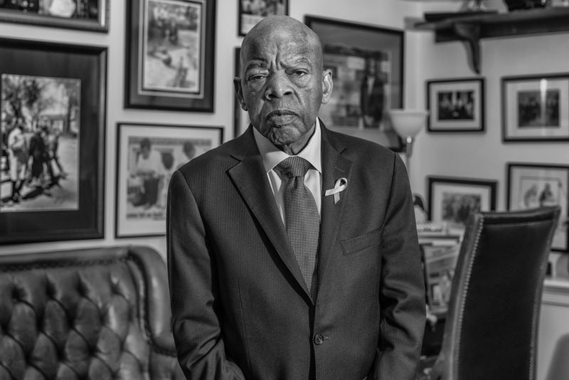 The late U.S. Rep. John Lewis, who attended a Rosenwald school in Pike County, Alabama, wrote a forward for the new pictorial history of the African American schools, "A Better Life for Their Children." Photo: Andrew Feiler